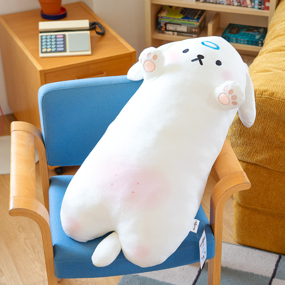 아가말티 강아지 바디필로우 롱쿠션 긴베개 대형베개 대형인형 침대인형 - 상세 이미지 2