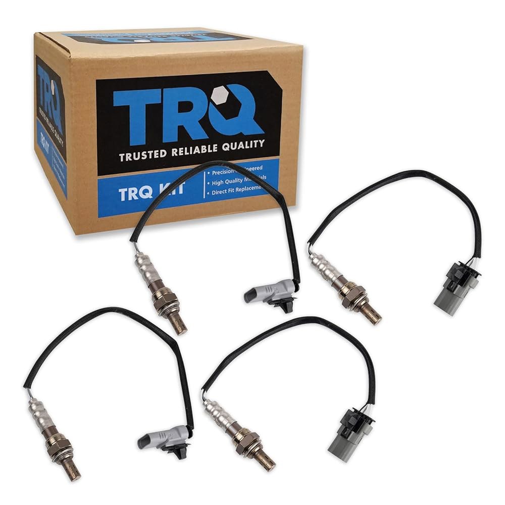 TRQ O2 산소 센서 세트 2 다운스트림 OSA60392 및 업스트림 OSA60394 2014-2019 쉐보레 실버라도 GMC 시에라 2016-2020 익스프레스 /사바나 201 - 상품 이미지
