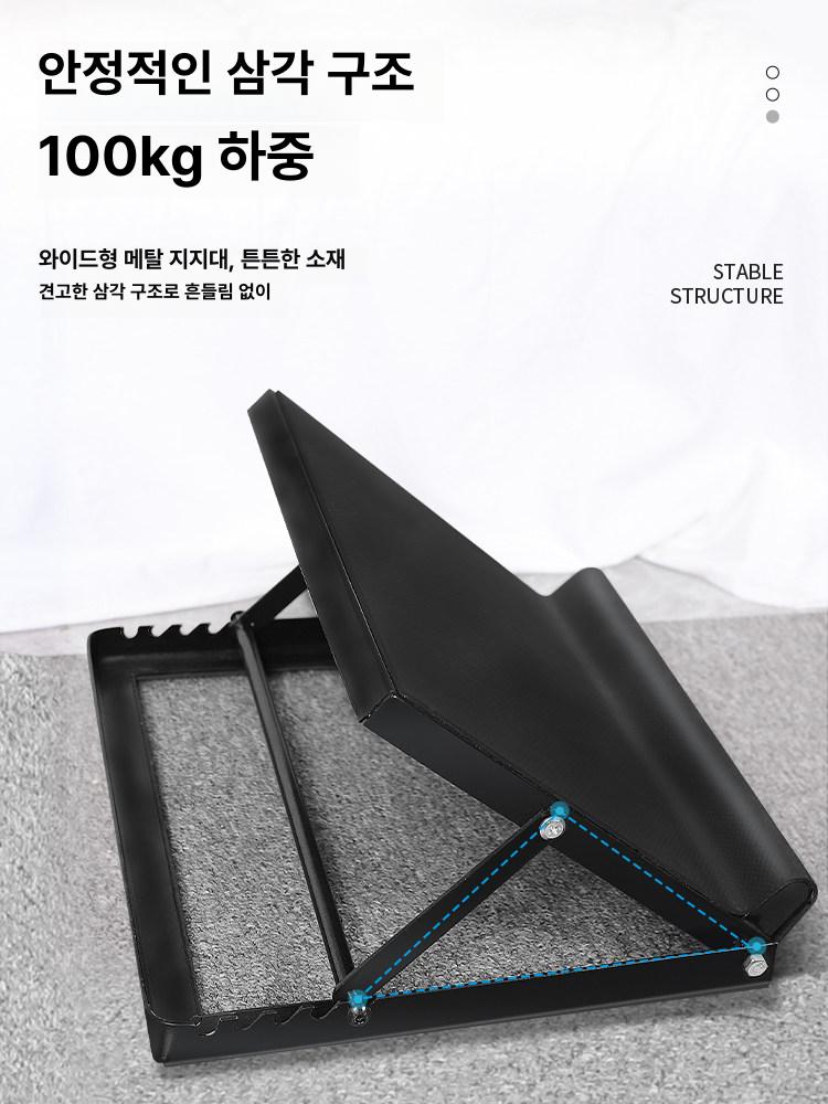 스탠딩 편마비 발목 교정기 근육 이완 훈련 기구 강화블랙 하중1 EVA 매트 없음 - 상세 이미지 3