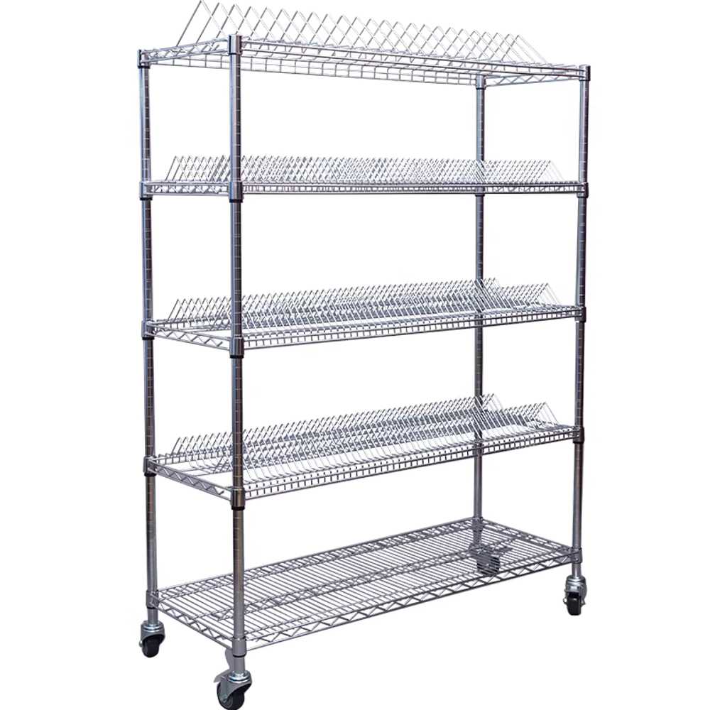 자재용 선반 SMT 릴보관함 트롤리 도금 기판 정리 907x457x1000mm 3단 - 상세 이미지 5