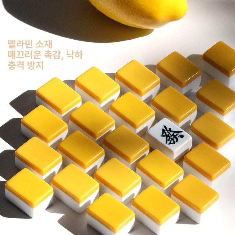 마작 게임 보드게임 중국 세트 중국전통 고급 보드 홀덤 테이블 마작게임 여행용 접이식 - 상세 이미지 4