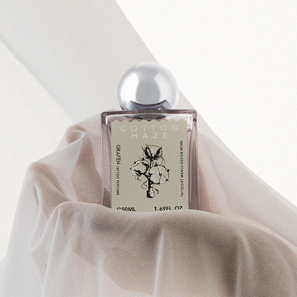 [기프트케이스증정] 그라펜 8시간지속 타투 퍼퓸 코튼헤이즈(머스크/포근한), 50ml, 1개 - 상세 이미지 2
