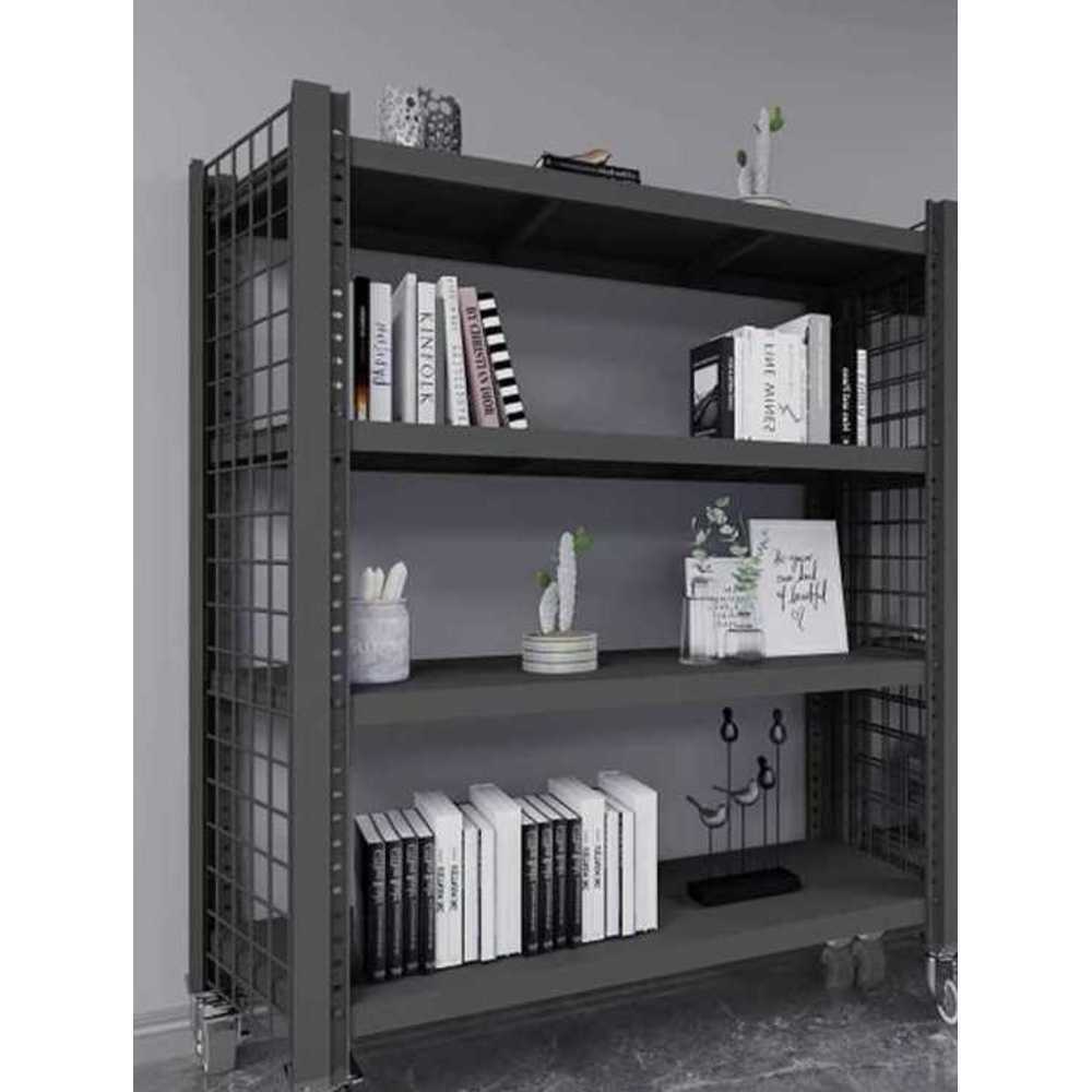 이동식 중량랙 적재 물류 창고 용 선반 다층 보관 랙 100x40x150 - 상품 이미지