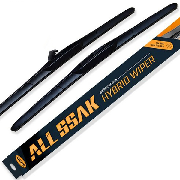 대한 올싹 하이브리드 자동차 와이퍼 운전석 조수석 1세트 650mm+450mm - 상품 이미지