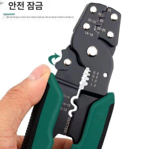 전문가용 스페이드 압착 IN 키트 단자 커넥터 4 다기능 플라이어 다기능 압착 플라이어 - 상세 이미지 5