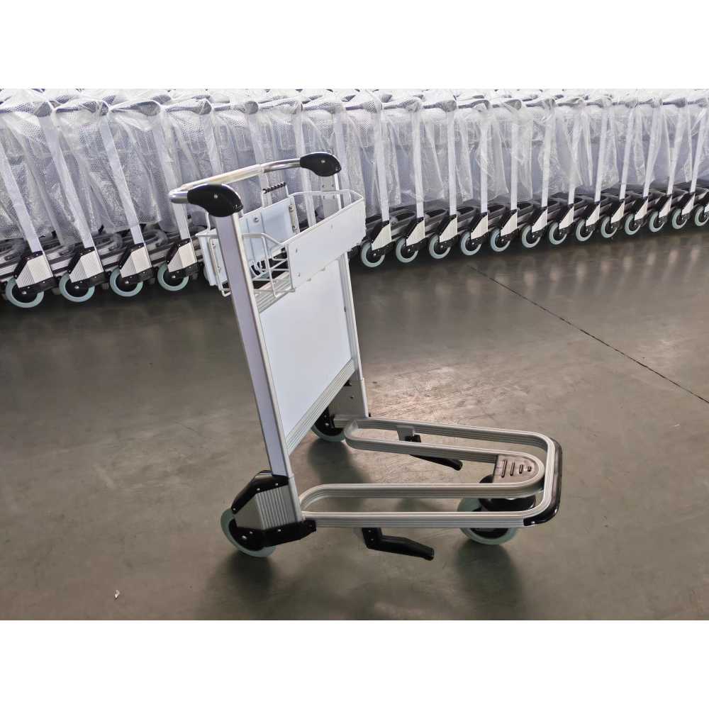 공항 카트 벨보이 핸드카트 손수레카트 구르마 캐리어 X320-LW1D 원형 핸들/바스켓 미포함 이미지 7
