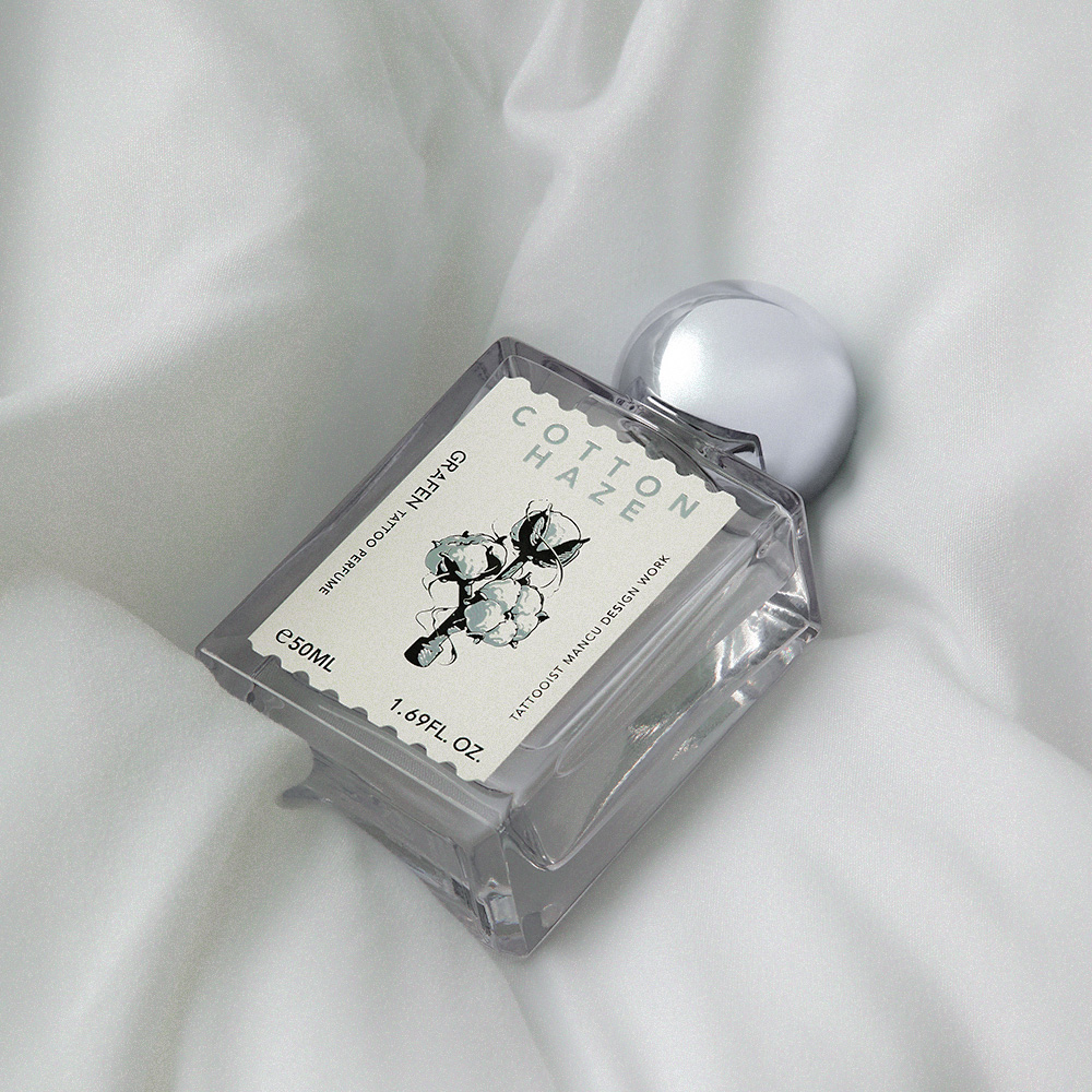 [기프트케이스증정] 그라펜 8시간지속 타투 퍼퓸 코튼헤이즈(머스크/포근한), 50ml, 1개 - 상세 이미지 3