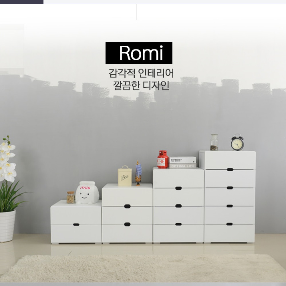 원목 미니 서랍장 양말 안방 침실 소형 우드 서랍장 속옷장 - 상세 이미지 3