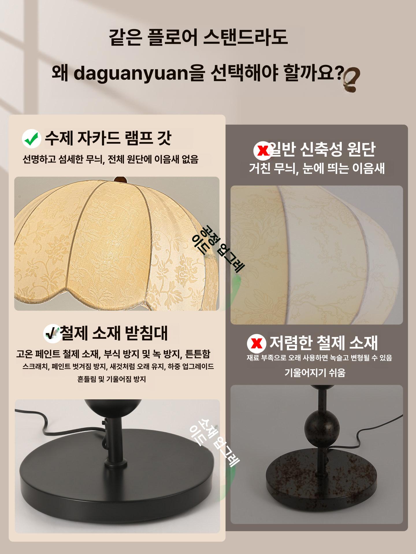 엔틱 장스텐드 무드등스탠드 조명 인테리어 장스탠드 변광 북유럽 카페 등 빈티지 램프 - 상세 이미지 4
