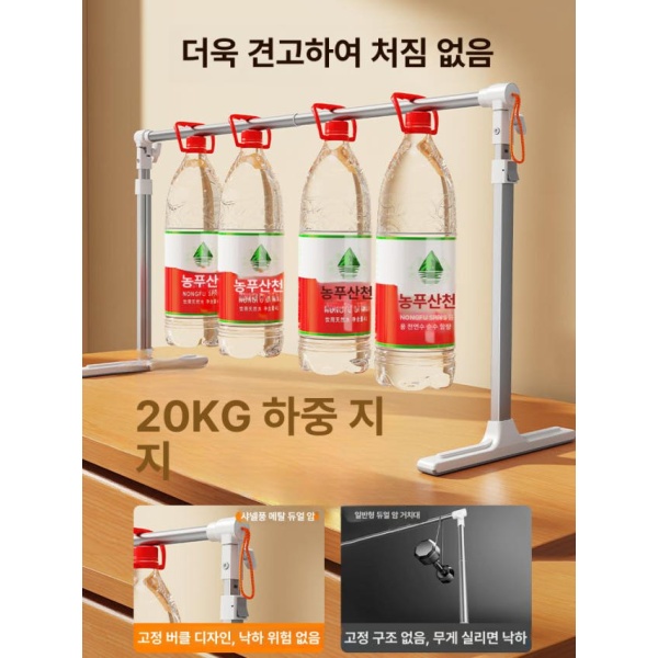 최강 누워서 핸드폰 거치대 침대 책상 탁상용 태블릿 이중 기기 자석 휴대폰자석 + 태블릿자석 단일 기기 휴대폰클립1개 - 상세 이미지 4