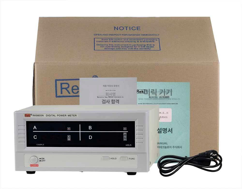 디지털파워 메타 전력계 테스터 계측 단상 정밀 직류 측정기 통신 탁상용 - 상세 이미지 3