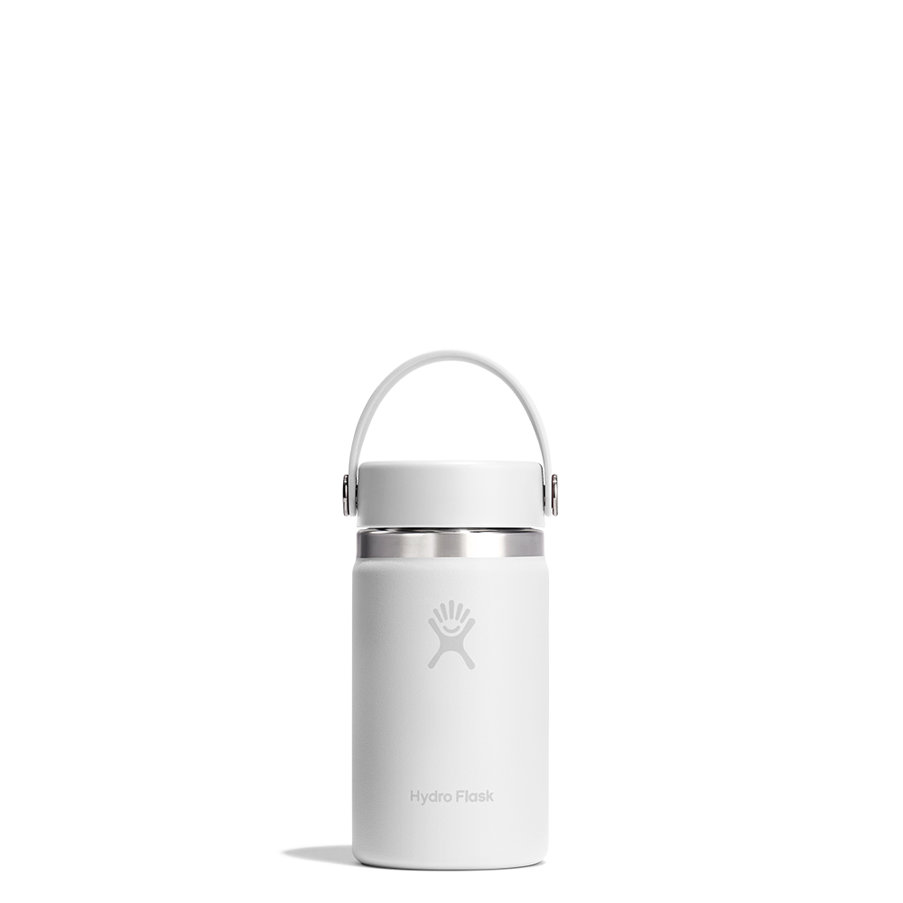 하이드로 플라스크 12온즈 354ml 와이드 플렉스캡 텀블러 화이트 뉴 - 상품 이미지