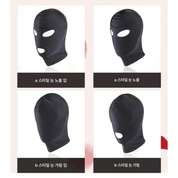 프리미엄 복면 마스크 라이딩 등산용 라이크라 스키용 자외선차단 전체 커버 M 전체 커버 M - 상품 이미지