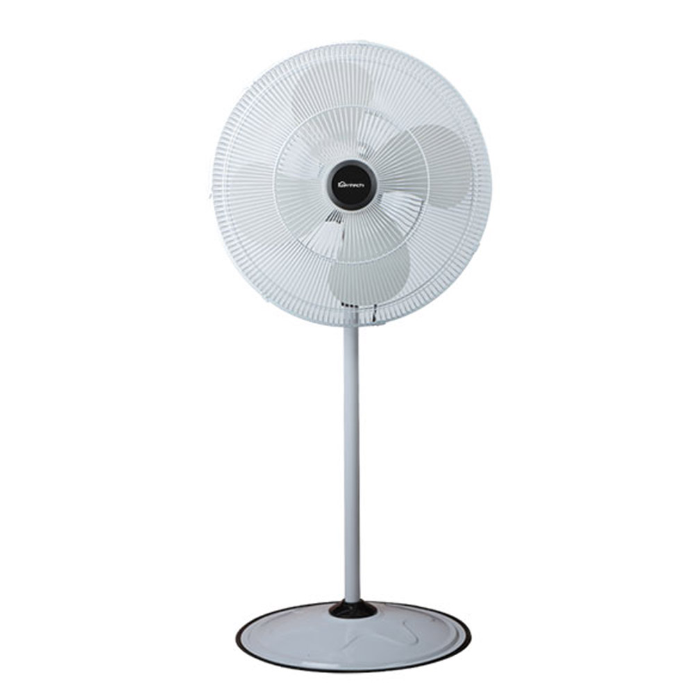 젠텍 대형선풍기 30인치 76cm 공업 산업 업소용 메탈 키높이 선풍기 4엽 자동좌우회전 - 상품 이미지