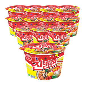 오뚜기 진라면 매운맛 큰컵라면 110g, 12개 맛있게 먹은 솔직 후기 - 상품 이미지 1