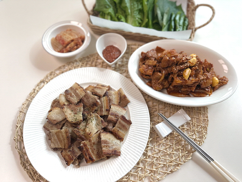 국내산 돼지 한돈 냉장 삼겹살 목살 캠핑 500g 1kg 이미지 6