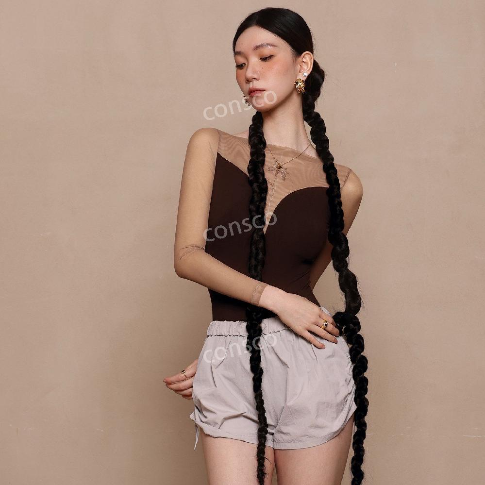 Danzbaby 발레복 메쉬 롱슬리브 플라워 프린트 레오타드 - 상세 이미지 3