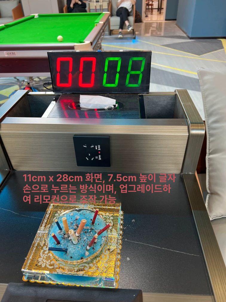 디지털 득점판 탁구 리모콘 배드민턴 농구 경기 점수판 플러그인 12 x 29cm - 상세 이미지 2