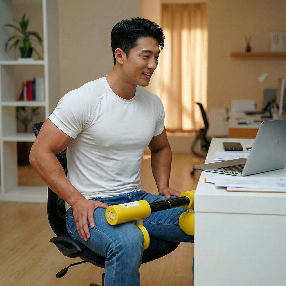 버닝 레그펌프 케겔 허벅지 운동기구 근육 내전근 이너타이 이미지 3