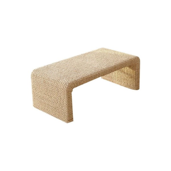 감성 라탄 찻상 테라스 스툴 벤치 좌탁 다다미 좌식탁자 소형 테이블 60 x 45x30cm 완전 조립 완료 원형 스툴 지름 30x높이 13cm 완전 조립 완료 - 상품 이미지