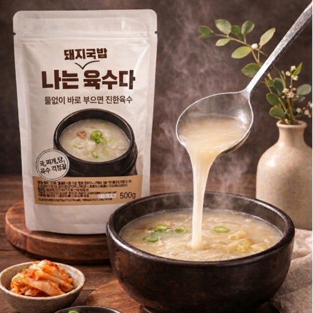 순대국 돼지국밥 맛집육수 나는육수다500g - 상세 이미지 2