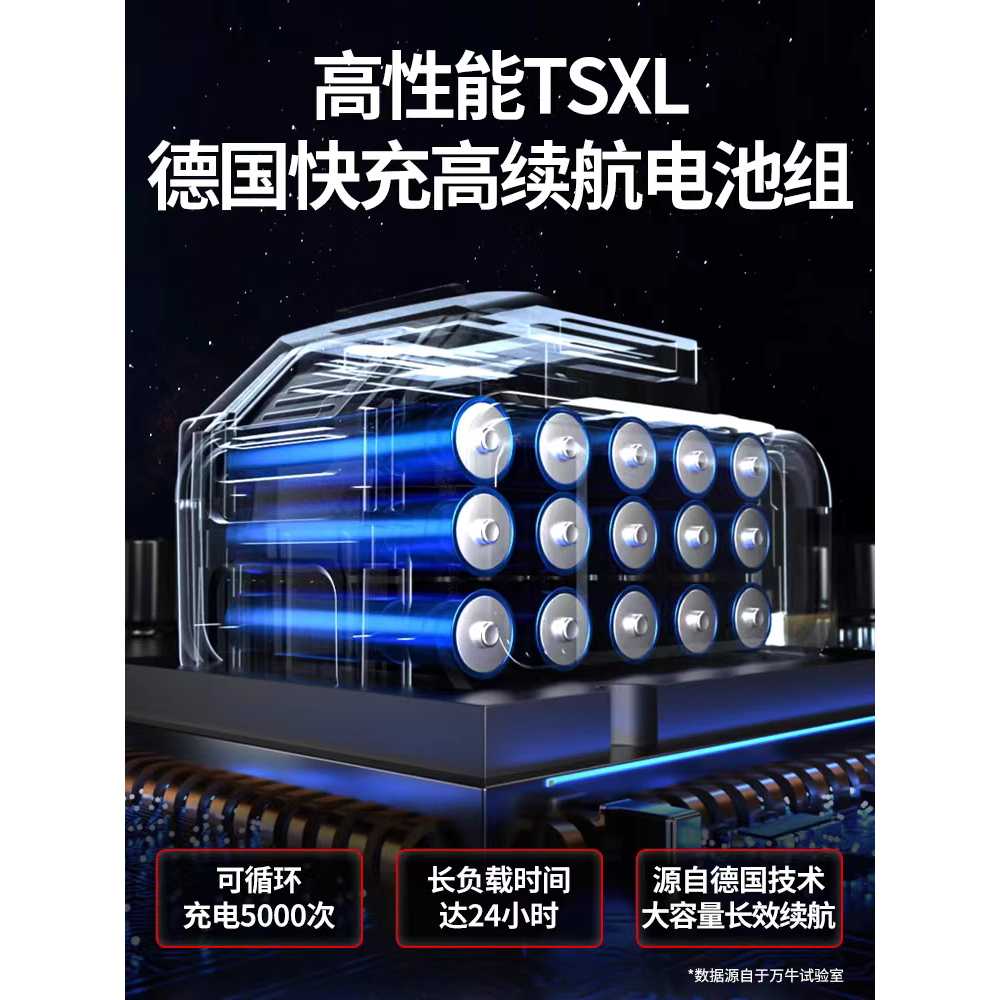 헤지트리머 조경 정원 가지치기 찻잎 용 도구 가위 39900mAh 양날 - 상세 이미지 4