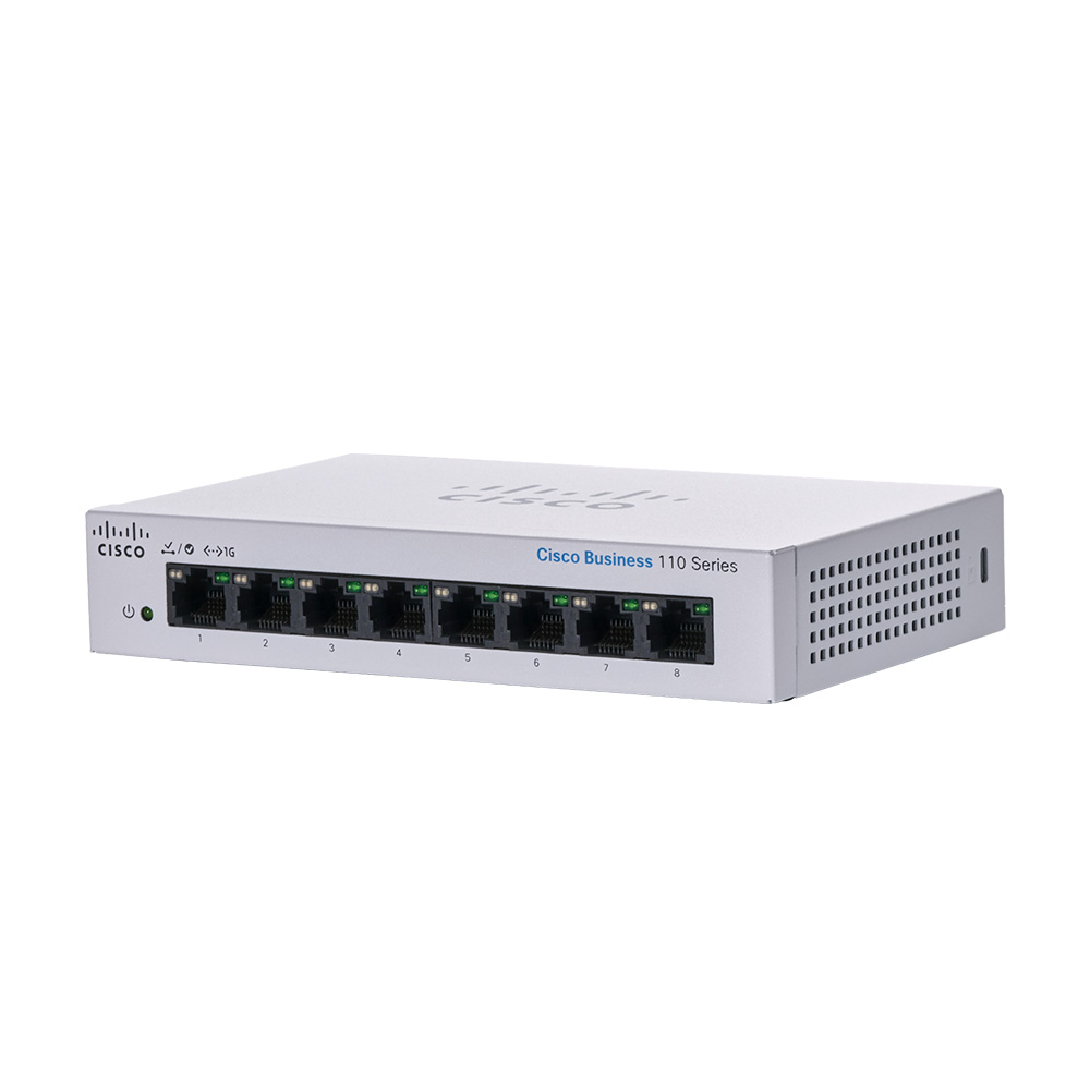 시스코 CISCO CBS110-8T-D-KR 8포트 기가비트 스위치 이미지 2