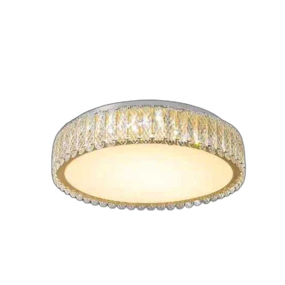 크리스탈 방등 천장조명 원형 전등 거실 LED 인테리어 40cm - 상품 이미지