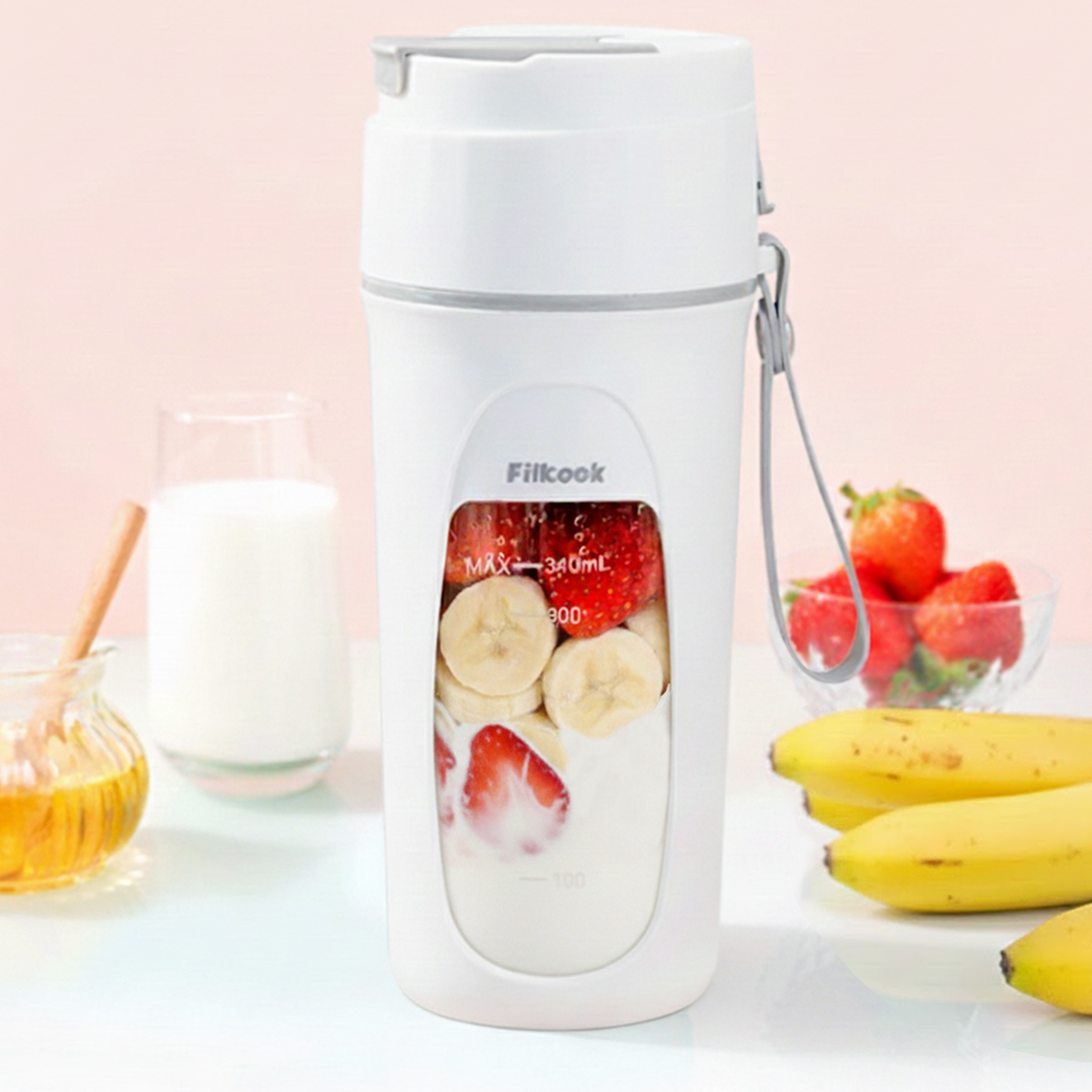 필쿡 휴대용 무선 미니 블렌더 텀블러 믹서기 쉐이커 과일 주스 제품 이미지