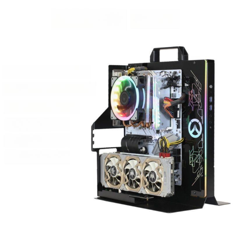 pc 본체 데스크탑 케이스 조립식 본체케이스 튜닝 어항 모텔컴퓨터 PC케이스 - 상세 이미지 2