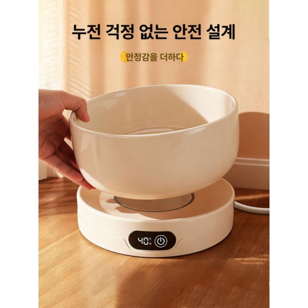 스마트 펄화이트 고양이 살균 음수기 USB 보온 저소음 700ml 4단 700ml 단일 - 상세 이미지 2