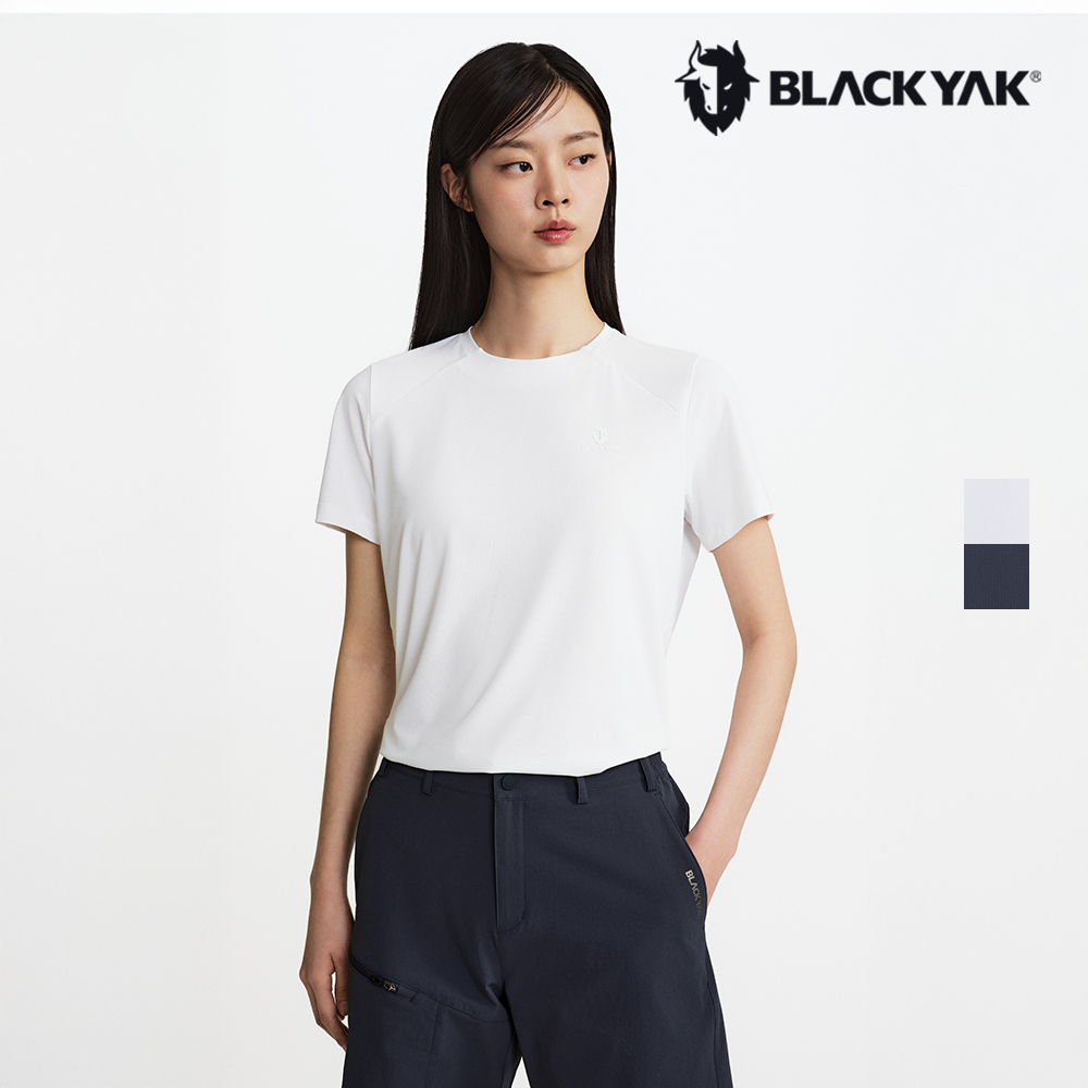 블랙야크 냉감반팔티 여성 아웃도어 등산복반팔 - 상품 이미지