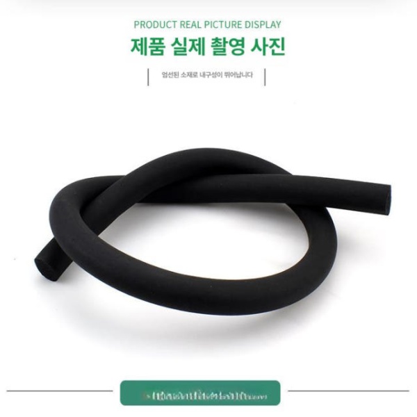최고급 내열 고무관 블랙 지름 4mm 10m가격 탄성 농업용 고압 광택 튜브 고온용 배관용 블랙 지름 4mm 10m가격 - 상세 이미지 3