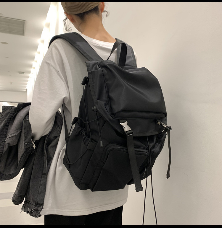 어썸 플랩 백팩 [BLACK] 이미지 8