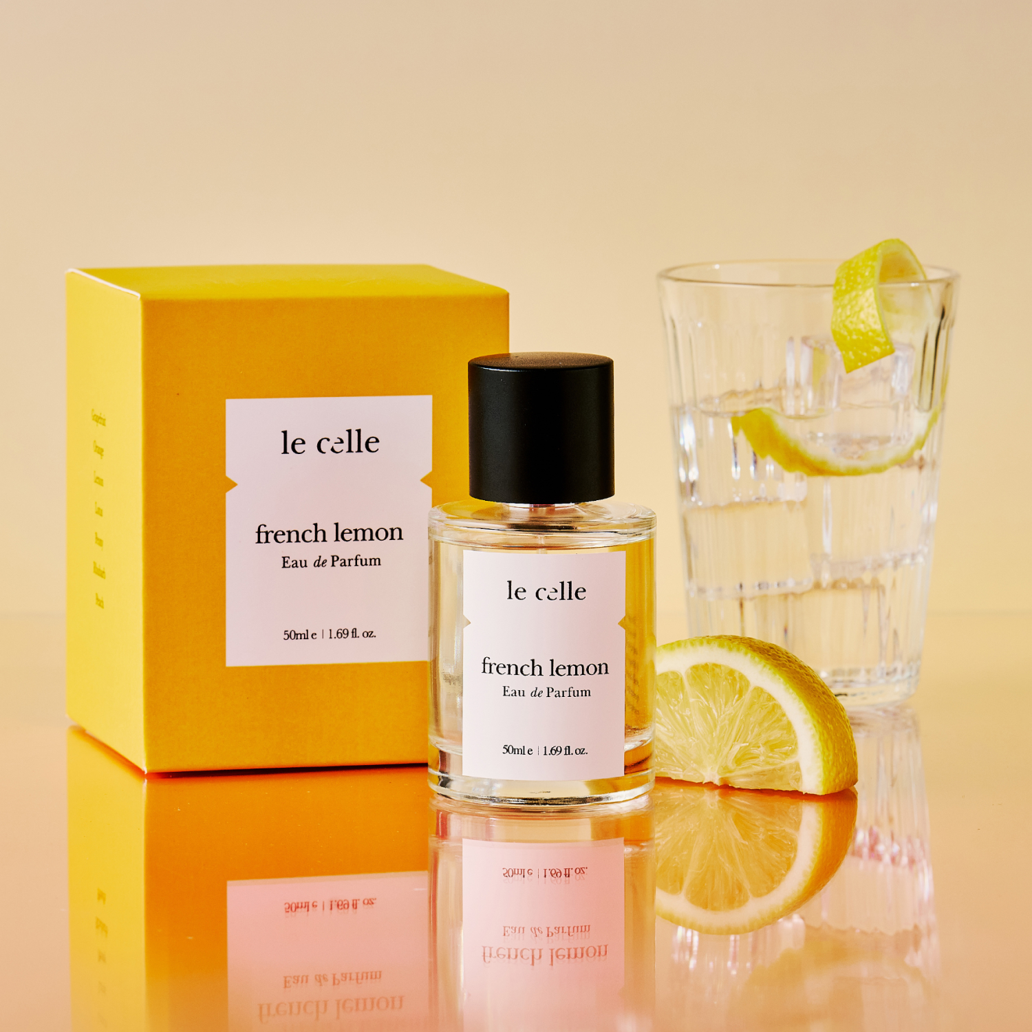 르셀르 프렌치 레몬 오 드 퍼퓸 복숭아 여름 시원한 시트러스 백화점 향수 50ml - 상품 이미지