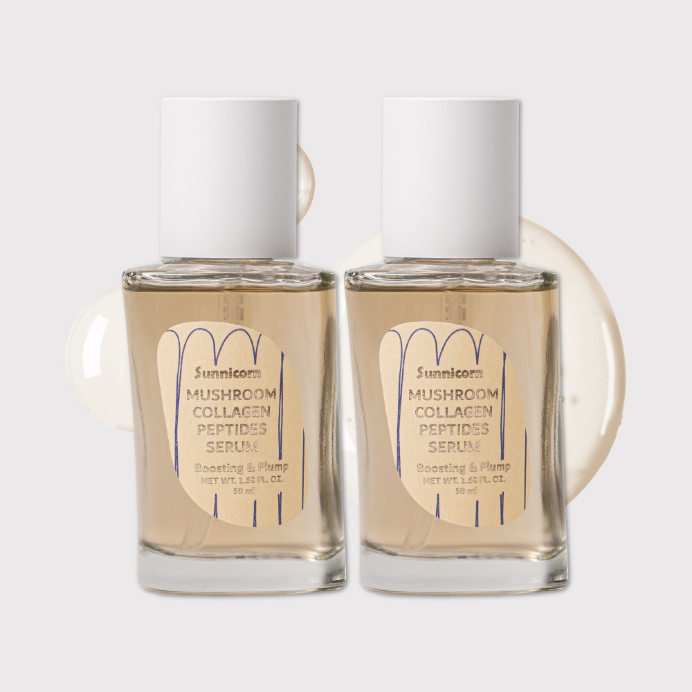 써니콘 미백 탄력 리프팅 앰플 머쉬룸 콜라겐 펩타이드 세럼 50ml, 2개 - 상품 이미지