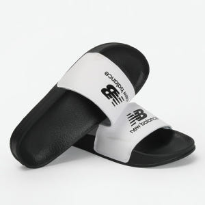 뉴발란스 슬리퍼 50 슬라이드 화이트 블랙 SUF050W2 솔직 후기 | 실사용자 리뷰 분석 - 상품 이미지 4