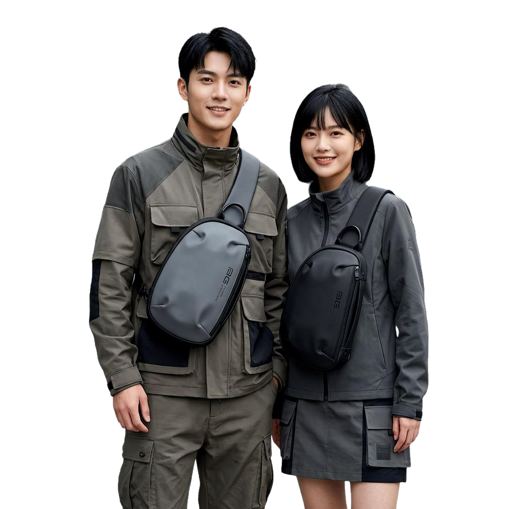 벤지 남자 힙색 슬링백 여행용 허리 가방 웨이스트백 - 상품 이미지