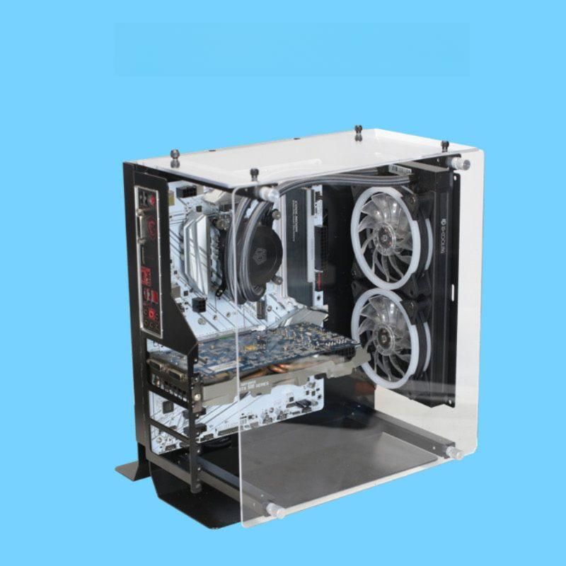 pc 본체 데스크탑 케이스 조립식 본체케이스 튜닝 어항 모텔컴퓨터 PC케이스 - 상세 이미지 3