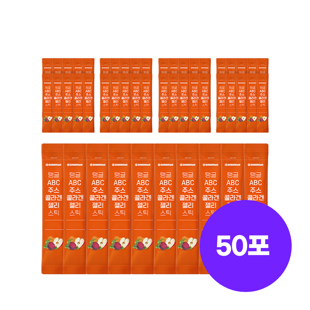 참앤들황토농원 저분자 ABC주스 콜라겐젤리 50포, 1개 - 상품 이미지