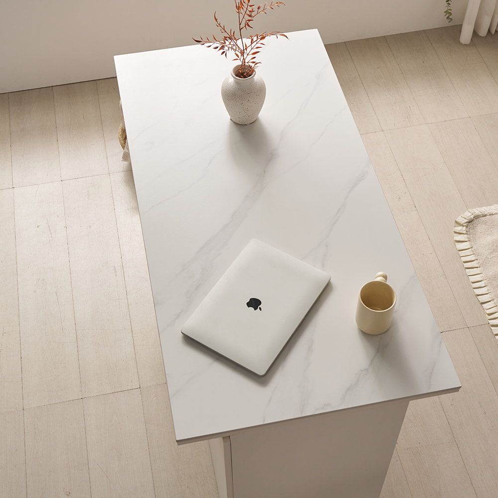 오르세 세라믹 아일랜드식탁 하이 테이블 주방 맘마존 보조 조리대 홈바 1200mm, 화이트