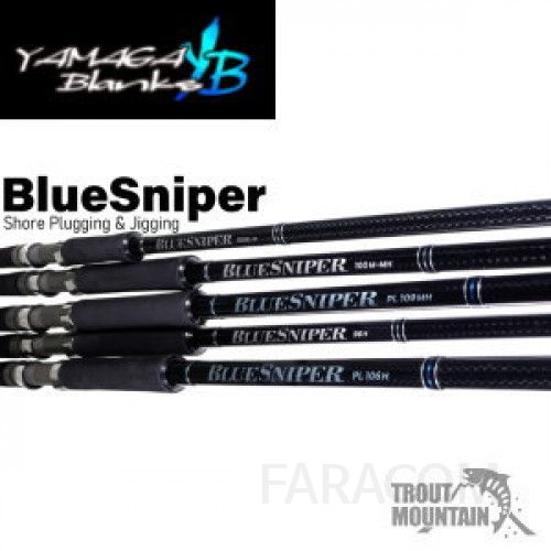 일본 YAMAGA Blanks 블루스나이퍼 103ML-M 스피닝 낚싯대 민물 낚시대 경량 내구성 좋은 [관부가세포함] - 상품 이미지
