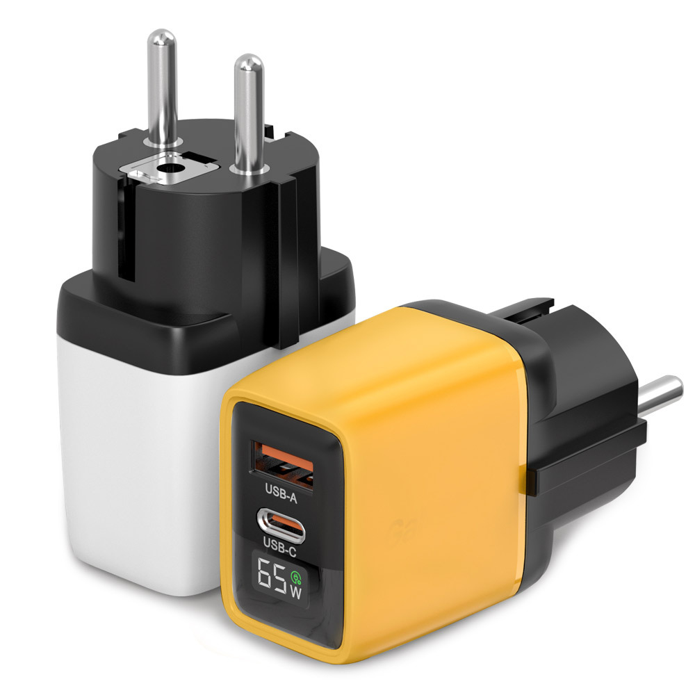 UM2 최대 출력 65W 초고속 PD 충전기 PD65W-LED 접지 플러그 고속케이블 포함 - 상세 이미지 4