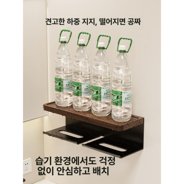 프리미엄 원목 벽걸이형 업소용 핸드타올 케이스 화장실 벽걸이 블랙월넛 두꺼운 논슬립 더블서랍형휴지걸이 블랙월넛 평면 표준 롤휴지걸이 - 상세 이미지 5