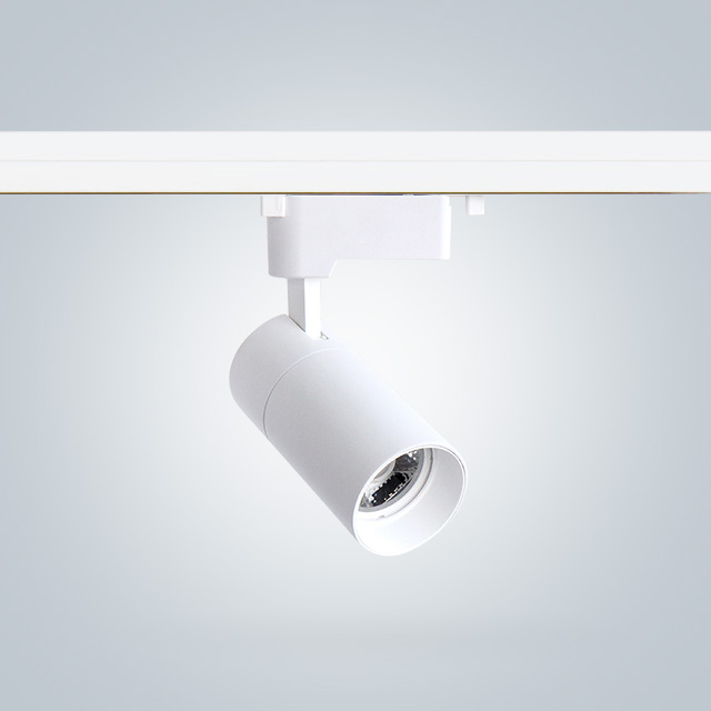 장수램프 LED 레일조명 캐논 트랙등 원통 COB 레일등 30W, 화이트바디 주백색 - 상세 이미지 2