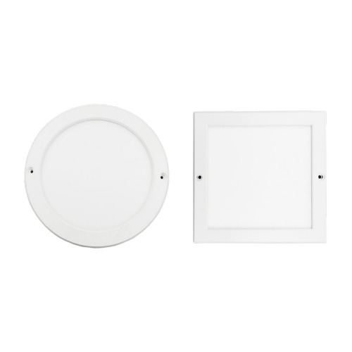 LED 8인치 엣지 직부등 주광색 원형 사각 6000K 하얀빛 20W 초슬림 피피엘 - 상품 이미지