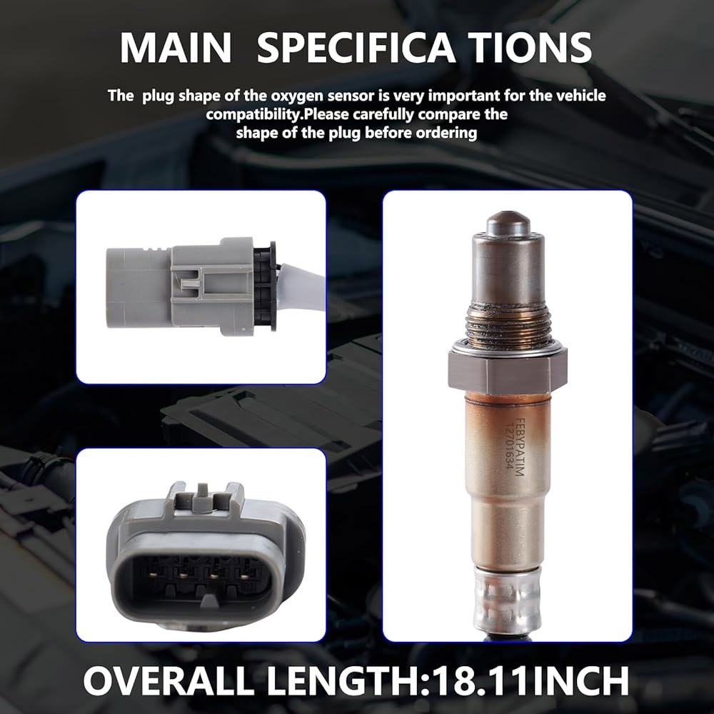 2Pcs 산소 O2 센서 12701634 업스트림 다운스트림 2016-2019 쉐보레 크루즈, 스파크 트랙스, 2016-2022 뷰익 앙코르, 1.4L 1399cc, 말리부 이쿼녹 - 상세 이미지 3
