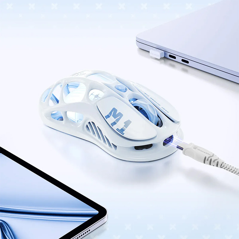 그라바스타 머큐리 게이밍 마우스 M1 Pro 아이스블루 이미지 6