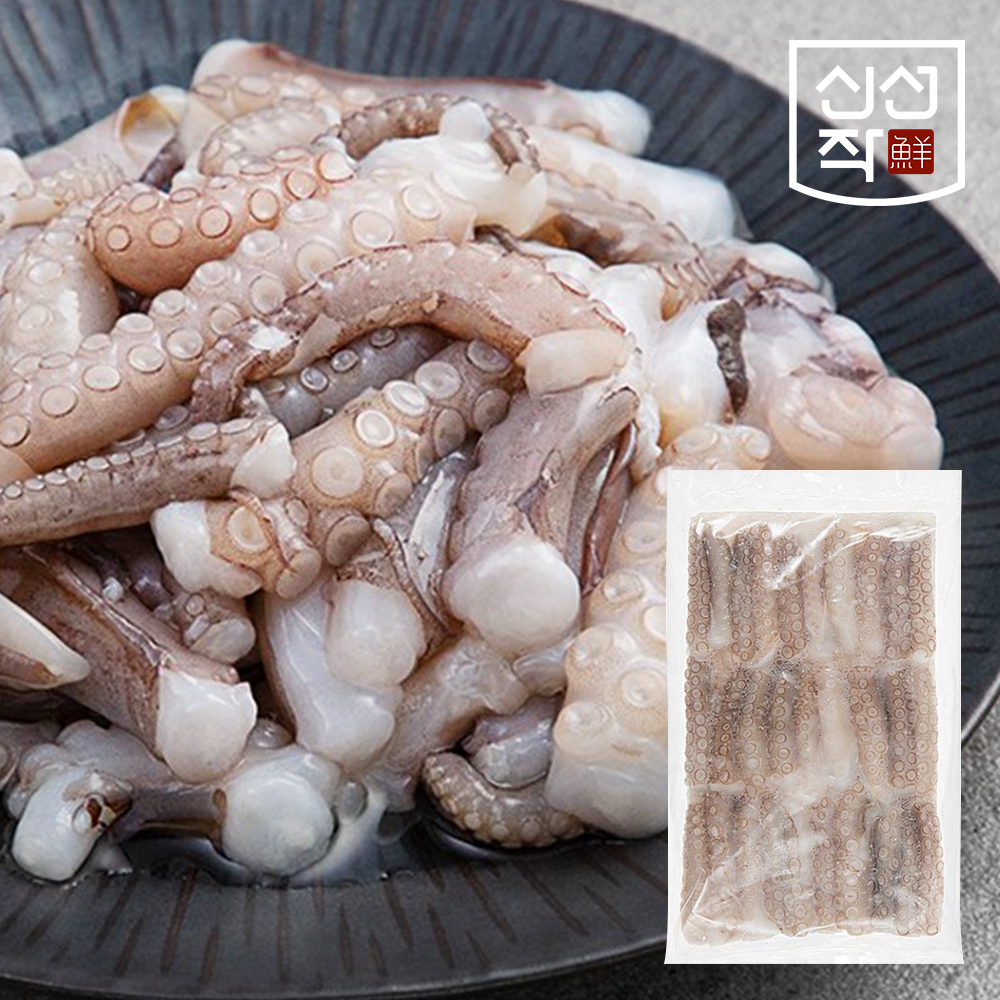 [신선작] 냉동 절단낙지 500g , 1팩 - 상품 이미지