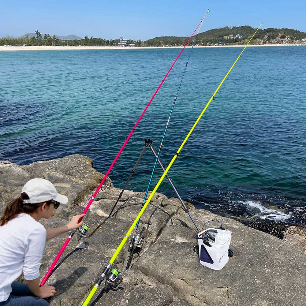 낚시대 사용 인증샷